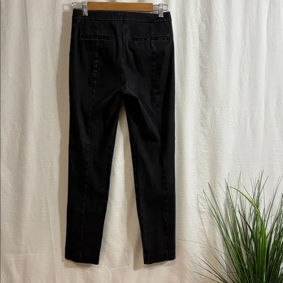 Talula Coated Black Cigarette Pants - Picture 6 of 8